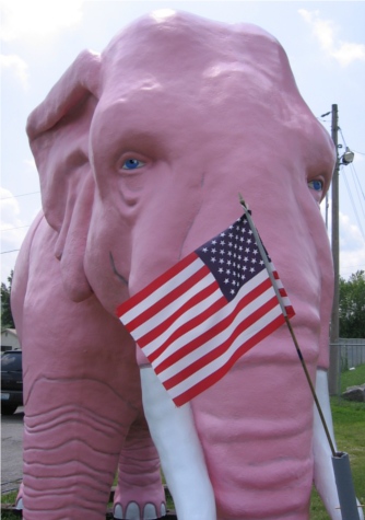 The
              new-and-improved Pink Elephant!