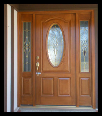 New Front door stained by suzie paints