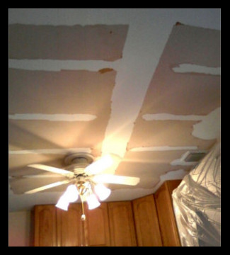 ceiling
                          texture repair.
